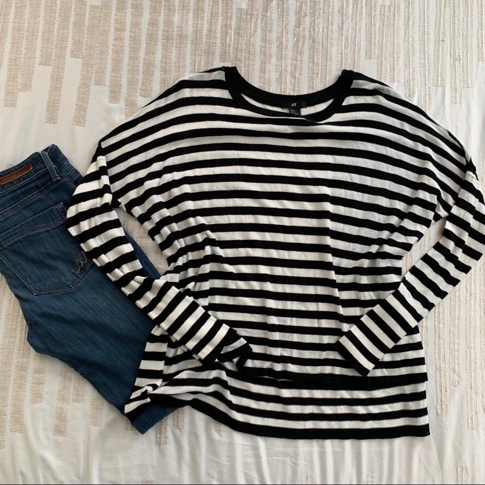 H&M Striped Sweater